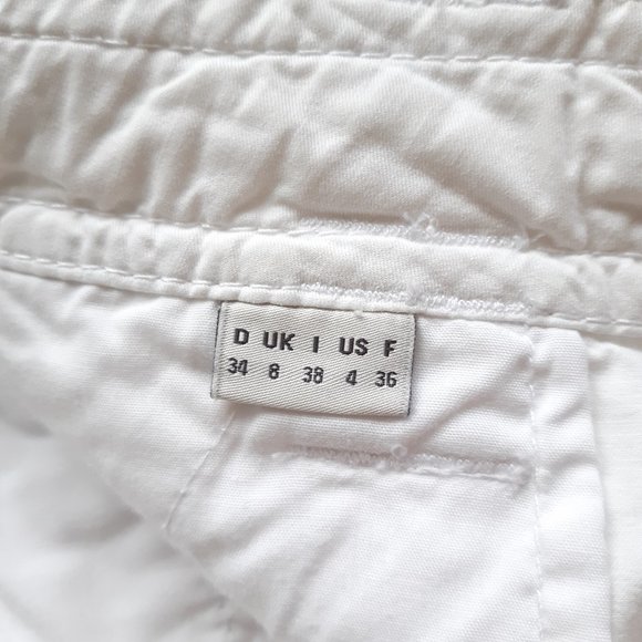 Esprit white summer shorts (US 4) - Picture 9 of 14